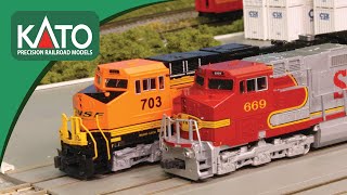 DASH-9 Returns! + A Closer Look at Christmas Train and Olympian Hiawatha (KATO Monthly Announcement)