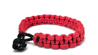 HSU PARACORD#22 -3分鐘教你編衝浪手環 傘繩編織 How To Make a Basic Solomon Cobra Paracord Bracelet