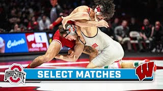Select Matches: Ohio State at Wisconsin | Big Ten Wrestling | Jan. 21, 2024