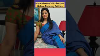 mahua moitra's profession before entering politics
