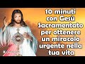 10 minuti con Gesù Sacramentato per ottenere un miracolo urgente nella tua vita