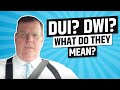 DUI or DWI? What's the Difference?