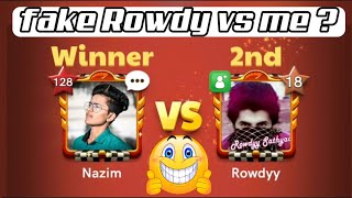 Fake Rowdy Vs Nazim 🤪 | Carrom pool Nazim | Carrom pool | @gamingnazim