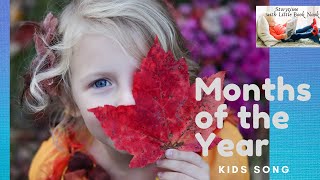 Kids Songs - Months of the Year song for kindergarten super simple songs - ESL