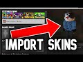 How To Add A Custom Skin Minecraft Bedrock