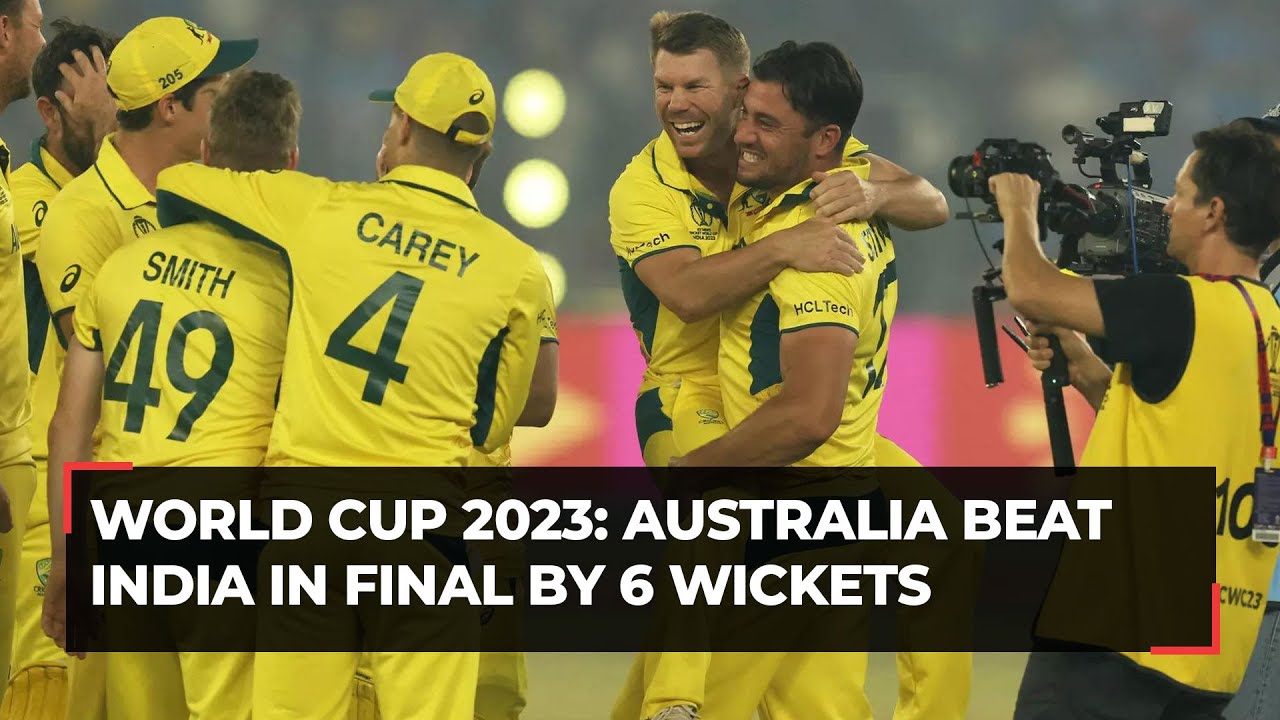 World Cup 2023 Final: Australia Beat India By 6 Wickets To Win Title ...