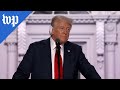 Trump describes assassination attempt