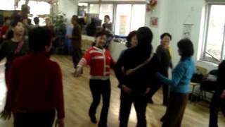 2008/1/12北京祿米倉的方塊舞活動square dance    Billlu2008  dosado