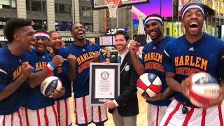 All 16 Harlem Globetrotters Guinness World Records