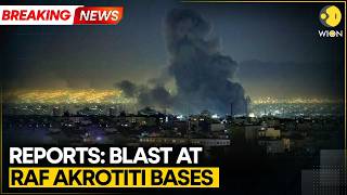 Israel-Iran War: Explosions in Cyprus After Starmer Lets US Use UK Bases | WION BREAKING