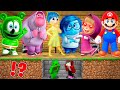 JJ and Mikey HIDE from Inside Out 2 , MARIO , MASHA and The BEAR , Gummy Bear in Minecraft Maizen