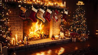 Cozy Xmas Fireplace 🔥 Crackling Fire Sounds in Relax Ambience to Relieve Stress and Cure Insomnia