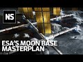 Hassell and ESA unveil their concept for a permanent base on the moon