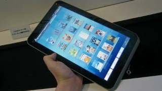 Sharp Galapagos Tablets Hands On