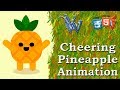 Cheering Pineapple CSS Animation | Cool CSS Effects 2018 | Pure css tutorial