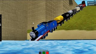 THOMAS AND FRIENDS Crashes Surprises Compilation Naughty Gauge Rebooted Thomas the Train e Engines 4