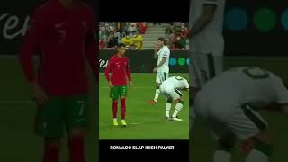 Cristiano Ronaldo: schiaffo a Dara O'Shea. Cristiano Ronaldo slap O’Shea!