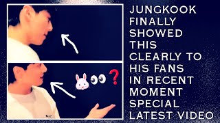 OMG💋😱Jungkook Finally Showed This Clearly To His Fans In Recent Moment(Latest)#taehyung#bts#jungkook