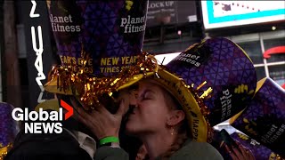 New Year's 2023: Ball drops in New York City's Times Square