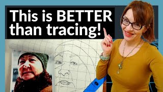 How To Grid A Picture To Draw (Why it's BETTER than tracing!)