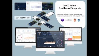 Bootstrap 5 Admin Template fully Responsive With Sass – CrmX