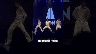 TAN - Taehoon, Jooan, \u0026 Jaejun do the Love Me A Little challenge in Fresno