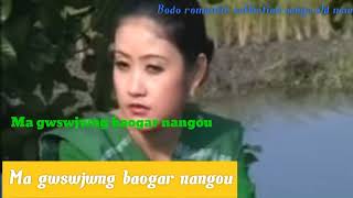 Ma gwswjwng baogar nangou// bodo romantic song// singer Gautam and Sulekha.