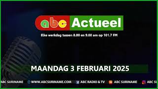 ABC Actueel maandag 3 februari 2025