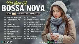 Jazz Bossa Nova Covers 💐 Relaxing Playlist Bossa Nova Songs 🌈 Bossa Nova Cool Music