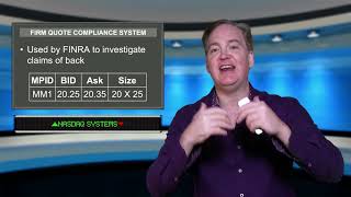 NASDAQ Systems -FINRA Exam Prep