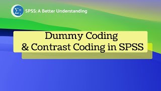 Dummy Coding \u0026 Contrast Coding in SPSS