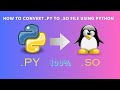 convert python file  .py to  .elf Executeble Linux file using python | .py to .elf