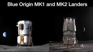 Blue Origin Blue Moon Landers: New Details about MK1 & MK2 Vehicles With a Demo Mission in late 2025