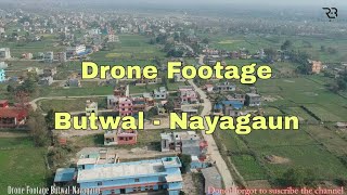 Drone Footage Butwal-Nayagaun #peacepark #butwal