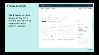 Citrix Tech Insight - Black Hole Machines - Citrix Analytics for Performance