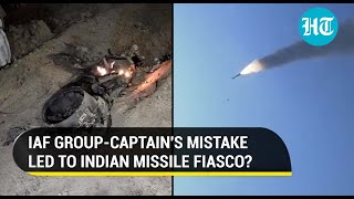 IAF officer's mistake led to the firing of Indian missile into Pakistan?