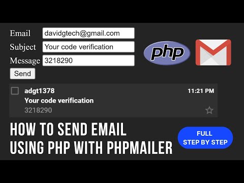 How To Send Email Using PHP With PHP Mailer PHP Send Email Full Step By Step