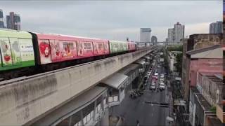 เดินจาก BTS อุดมสุขไปไบเทคบางนาด้วย Sky Walk