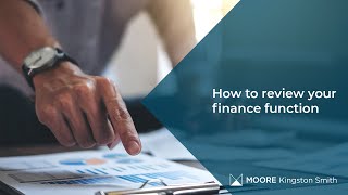 How to review your finance function
