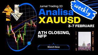 WEEKLY FORECAST TEKNIKAL XAUUSD 3-7 FEBRUARI 2025 #analisateknikal #gold #xauusd #trump #forecast