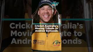 Andrew Symonds' Family Pays Emotional Tribute During Australia-Zimbabwe ODI Match