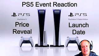 PS5 EVENT REACTION - PS5 PRICE and LAUNCH DATE Announced - PS5 Game Showcase