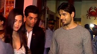 Sidharth Malhotra, Katrina Kaif And Others Party Hard With Karan Johar!