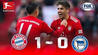 Bayern Múnich - Hertha Berlin [1-0] | GOLES | Jornada 23 | Bundesliga