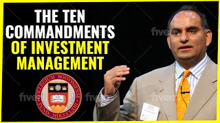 The Ten Commandments of Investment Management