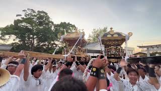 2024 館山の祭り10 青柳日枝神社 上真倉神明神社　還御