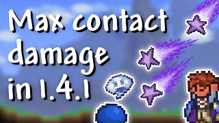 Terraria - 1.4.1 Maximum contact damage (a hug will do the trick!)