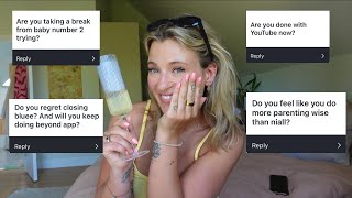 a big life update: how our TTC journey is going, quitting YouTube + regretting closing my gym brand