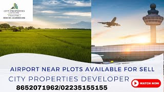 8652071962/02235155155 Navi Mumbai Airport Near Plot Available for sale in City Properties Developer