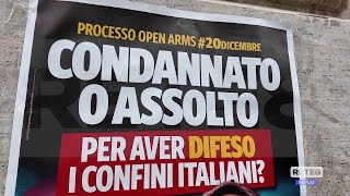 Teramo - Processo Open Arms: la Lega in soccorso di Salvini